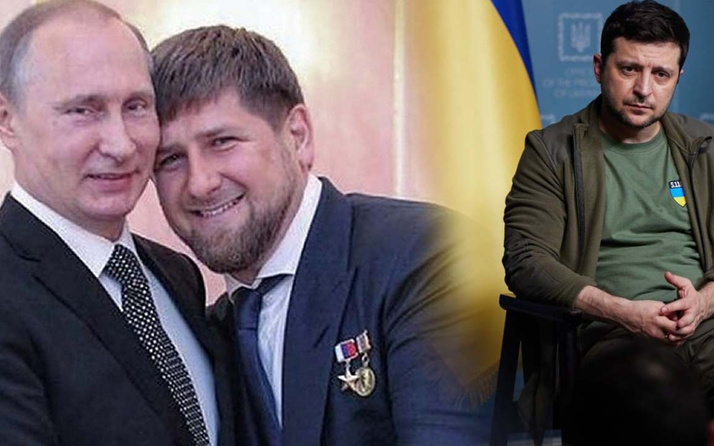 Rusya Çeçen lider Kadirov üzerinden Zelenskiy'i tehdide devam ediyor: Son şansın Saakaşvili gibi olursun