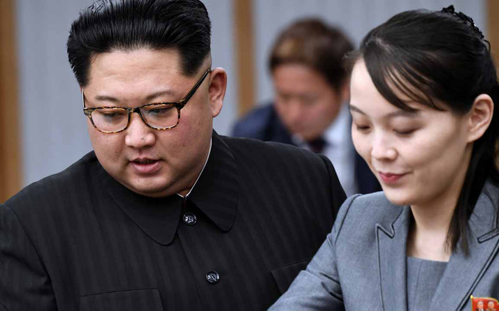 Kuzey Kore lideri Kim'in kız kardeşinden nükleer tehdidi