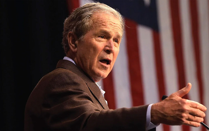 Eski ABD Başkanı Bush'un Irak'la ilgili dil sürçmesi gündem oldu Allah söyletti