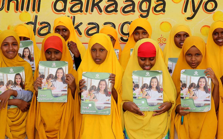 Somali'de Türkçe'ye yoğun talep: Okullarda seçmeli ders oluyor