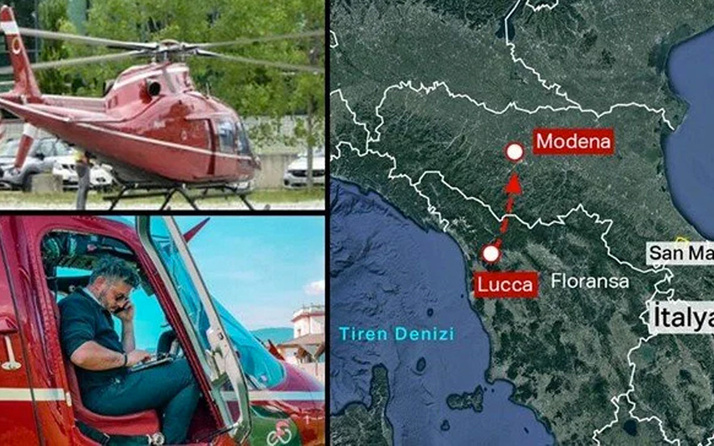 İtalya'da 4 Türk'ün de içinde olduğu helikopter kazasında 5 kişinin cansız bedenine ulaşıldı