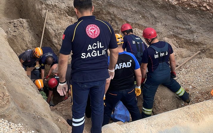 Konya'da göçük altında kalan işçi hayatını kaybetti