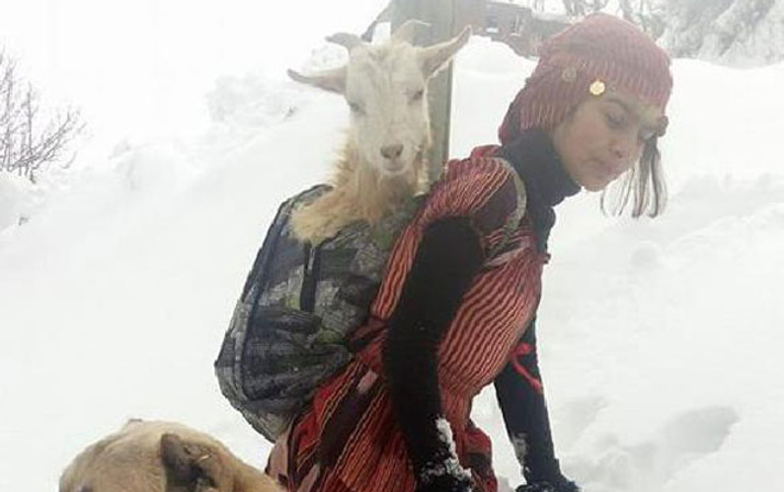 Çoban Kız Hamdu Sena Saray'a davet edildi