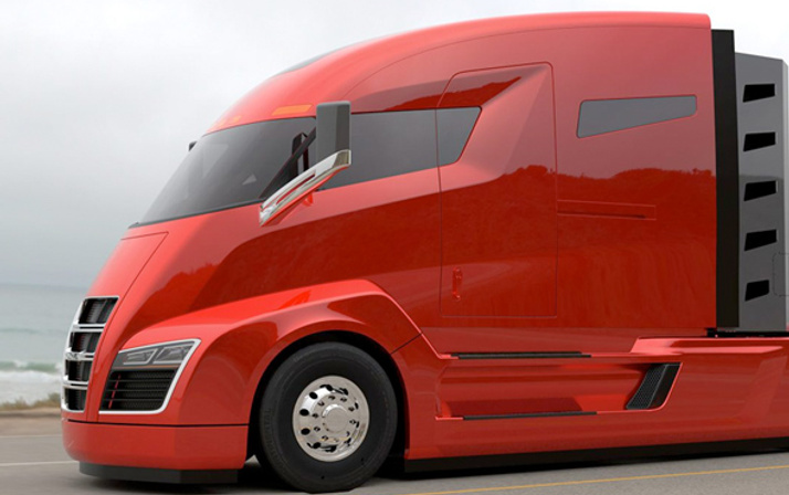 Tesla Semi ortaya çıktı! Elon Musk'un elektrikli tırı bomba