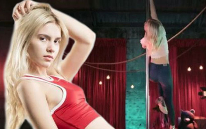 Aleyna Tilki'nin direk dansı yaptığı anlar sosyal medyayı salladı!