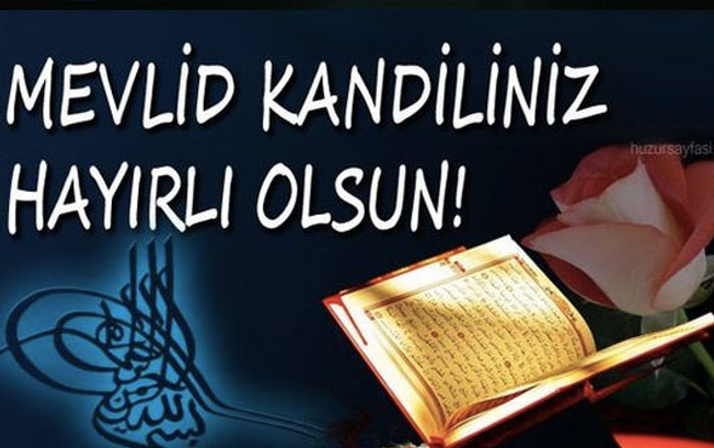 Mevlid Kandili mesajları resimli sözleri ve mevlid kandili hadisleri