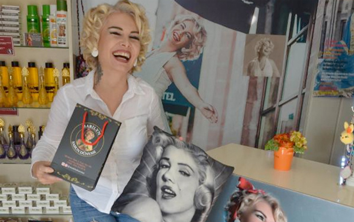 Yerli Marilyn Monroe eşeğe yatırım yapıyor!