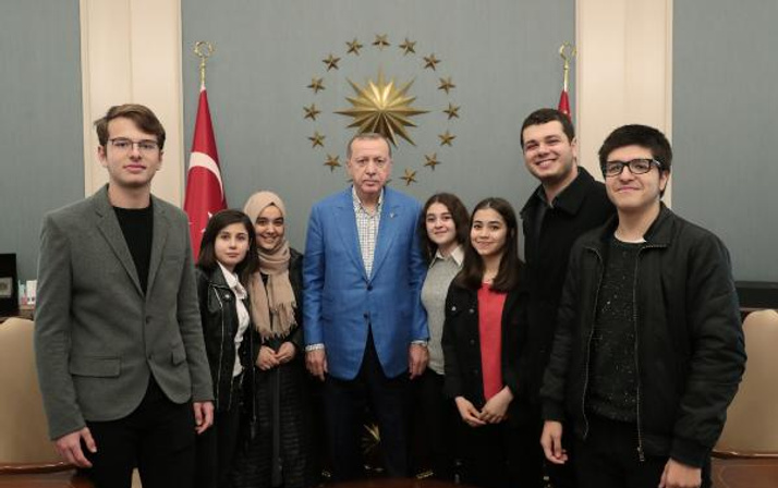 Erdoğan ile görüşen öğrenciler o anları anlattı!