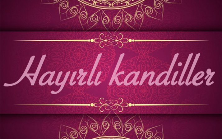 Kandil Mesajları-Resimli dualı en güzel Berat kandili SMS mesajları