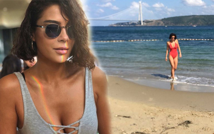 Güzelliği ile göz dolduran Asena Tuğal: Dünyanın en güzel şehri İstanbul