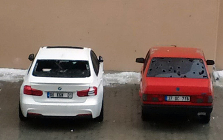 20 dakikalık dolu Kastamonu'yu felç etti!