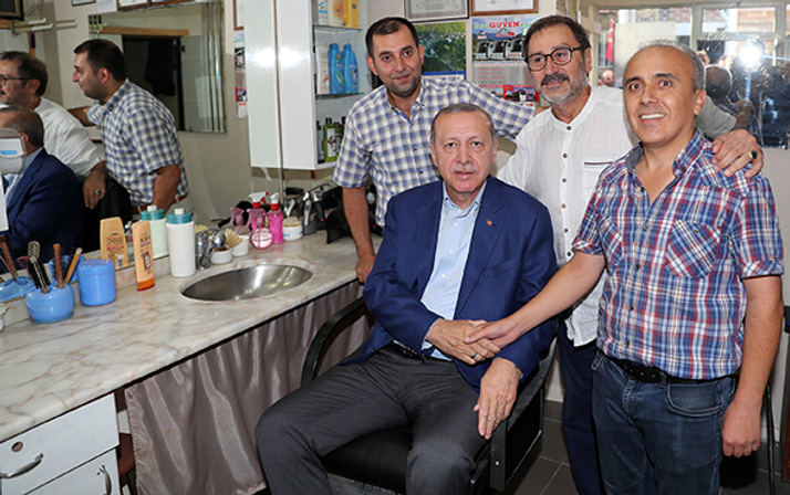 Erdoğan’dan Kasımpaşa’ya sürpriz ziyaret