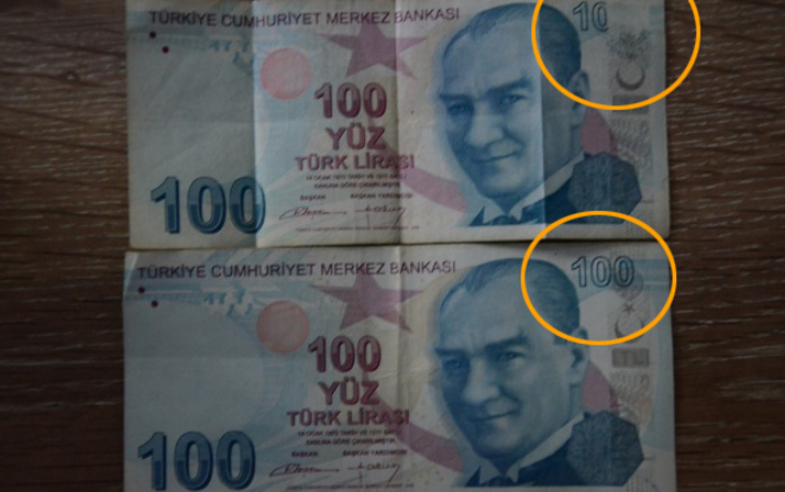 Cüzdanızdan 100 lirayı çıkarıp bakın! Eğer bu varsa yaşadınız!