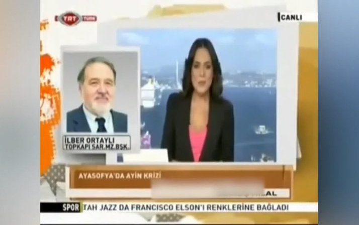 İlber Ortaylı, Kanal D Ana haberin sunucusu Buket Aydın'ı azarladı Sosyal medya yıkıldı