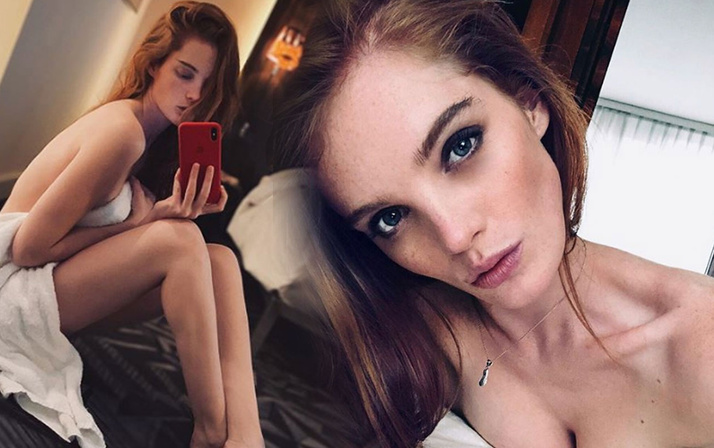Victoria's Secret'in yeni meleği çıplak pozlarıyla gündeme oturdu