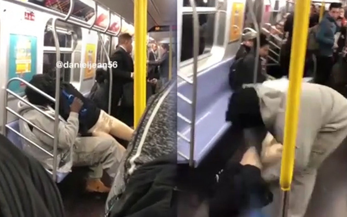 Bir anda bacağını kopardı! Metroda korku dolu anlar