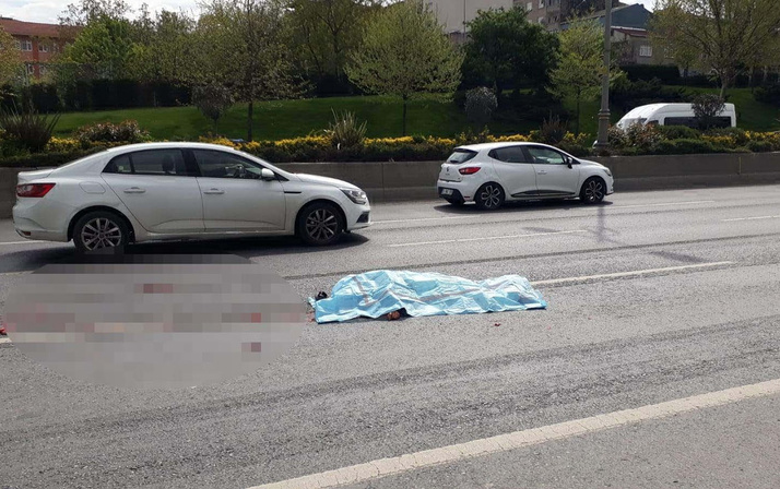 İstanbul'da korkunç kaza! Yaya geçidini kullanmayınca...