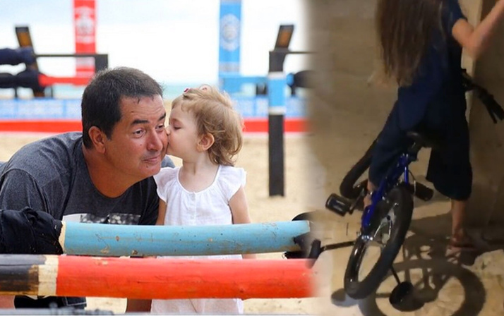 Melisa bisiklet kazası geçirdi Acun Ilıcalı'nın verdiği tepki olay oldu