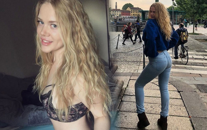 Bodrum Masalı'nın yıldızıydı Serel Yereli bornozlu fotoğrafını paylaştı