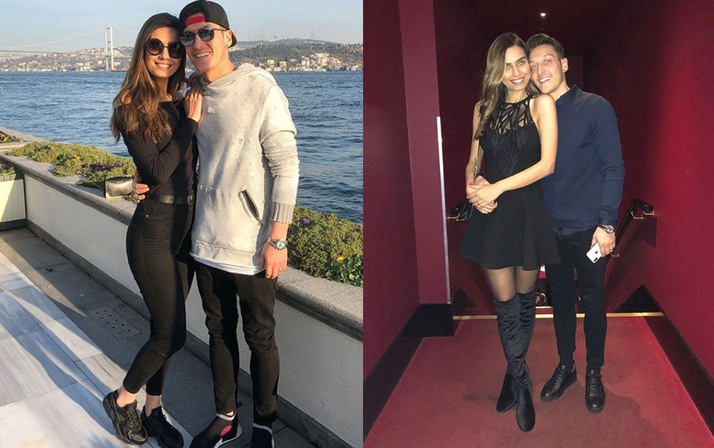 Mesut Özil ve Amine Gülşe'den peri masallarını aratmayacak balayı