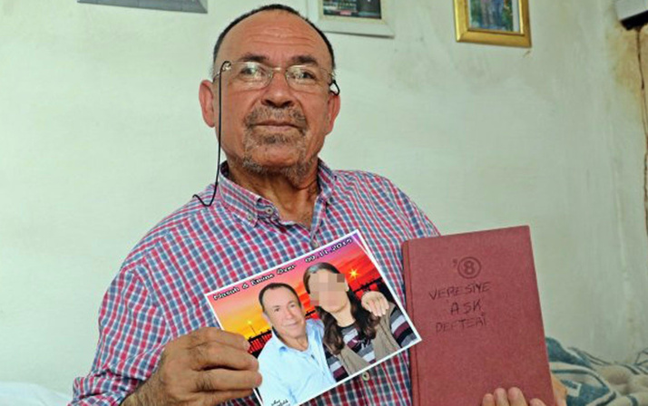 Antalya’da 130 bin lira dolandırılan Nasuh Özer'den veresiye aşk defteri