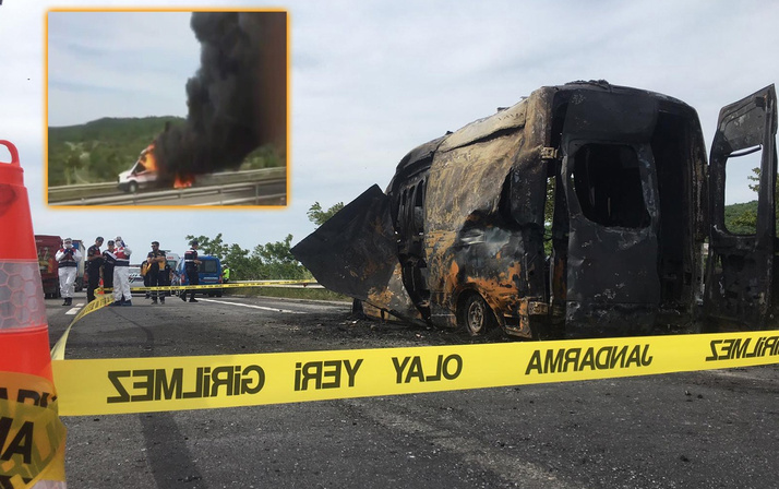 İstanbul'da 3 aylık bebek yanan ambulansta can verdi