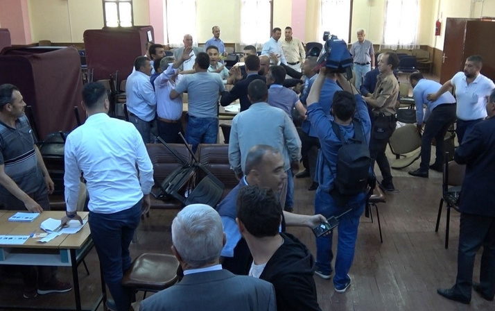 Keskin'de olaylı yeniden seçim! Sandık başında büyük kavga çıktı