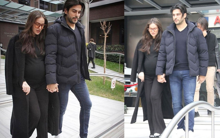 Bebeğini kucağına alan Fahriye Evcen son görüntüsüyle şaşırttı