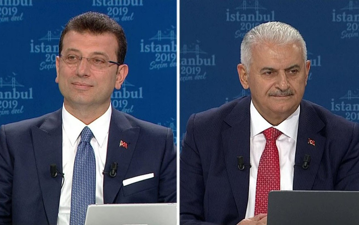 İsmail Küçükkaya istedi! Ekrem İmamoğlu ve Binali Yıldırım birbirine soru sordu