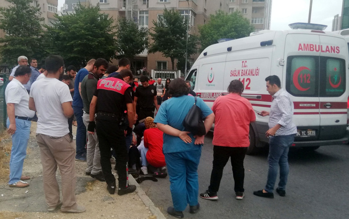 İstanbul'da genç kadının tek suçu yoldan geçmesiydi