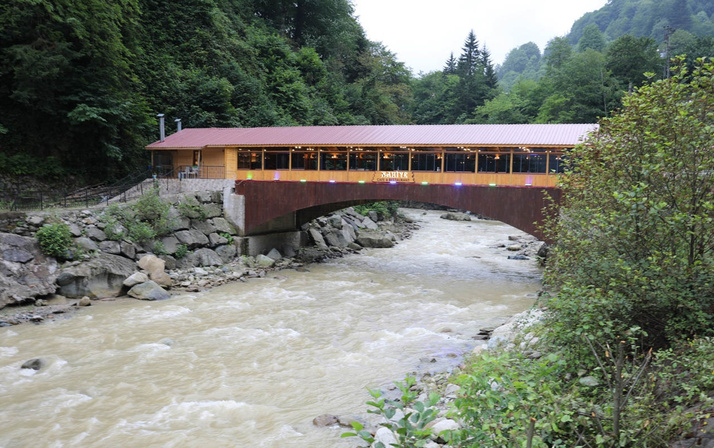 Rize'de ormana giden ilginç yol ziyaretçileri şaşırtıyor