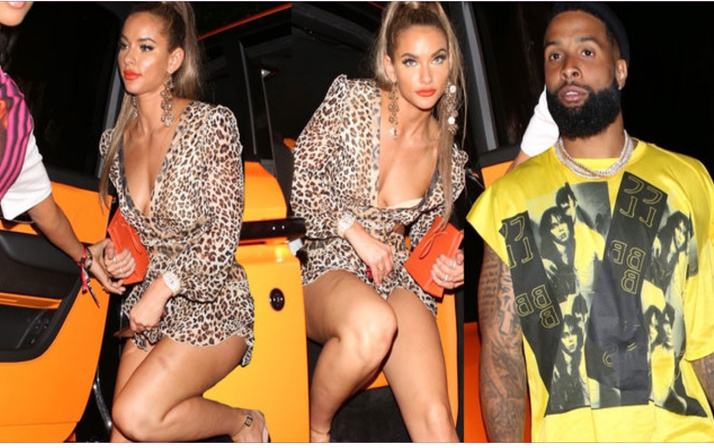 Futbol oyuncusu Odell Beckham Jr. ile yakalanan Polyxeni Ferfeli'nin zor anları
