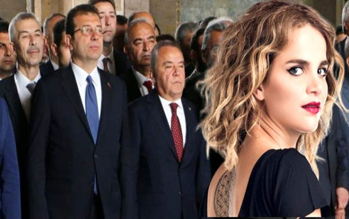 Ekrem İmamoğlu'nu şov yapmakla suçlayan Tuğçe Kazaz'dan S400'lü gönderme