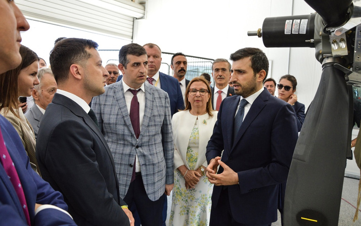 Ukrayna Cumhurbaşkanı'ndan Baykar tesisine ziyaret