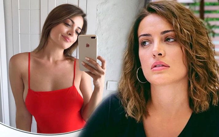 Göğüsleri TT olan İrem Sak güneşlenirken görüntülendi arkadaşı mayosunu indirdi