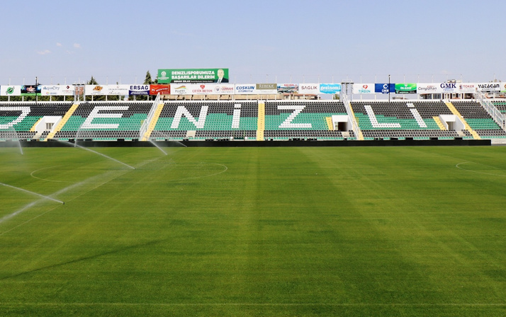 Denizli Atatürk Stadı Galatasaray maçına hazır