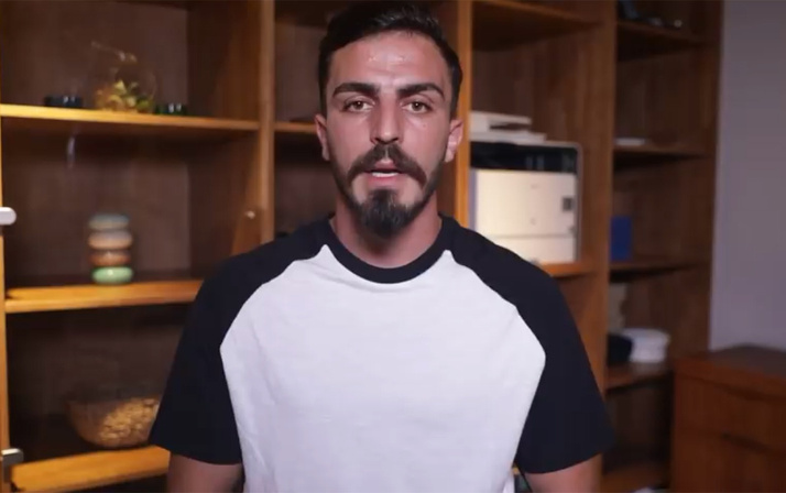 Süper Kupa finalinde sahaya atlayan YouTuber'dan özür videosu