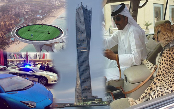 Dubai'den başka yerde yok bu ortamlar!
