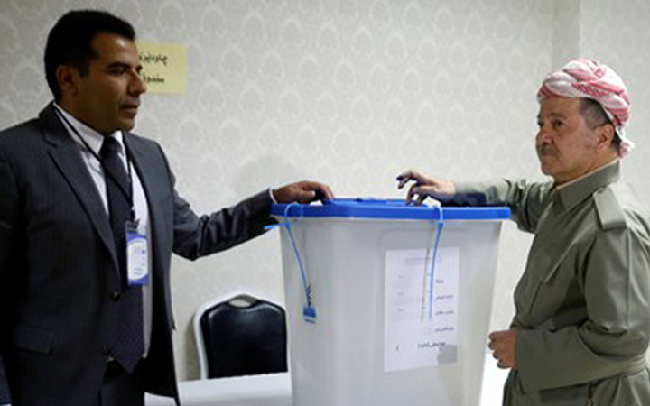 Kürdistan referandumunda Barzani oyunu kullandı