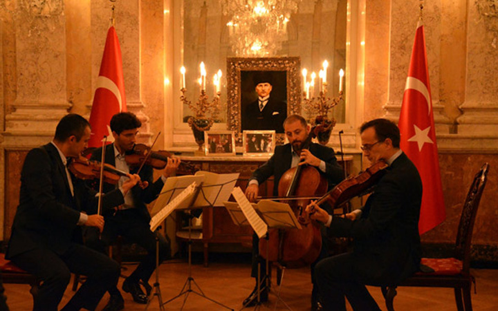 Viyana’da Türk müzisyenlerden klasik müzik konseri
