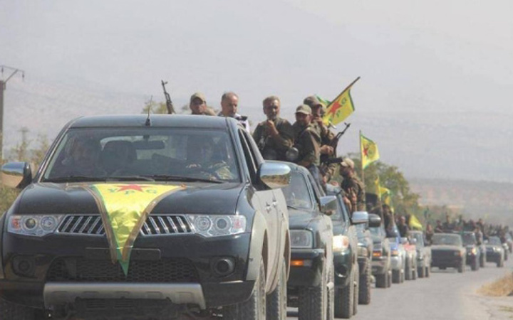 ABD askeri korudu, Esed izin verdi bin 500 terörist Afrin'e girdi!