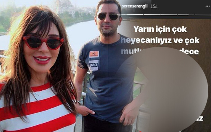Seren Serengil Yaşar İpek bugün nişanlanıyor işte Seren'in kıyafeti