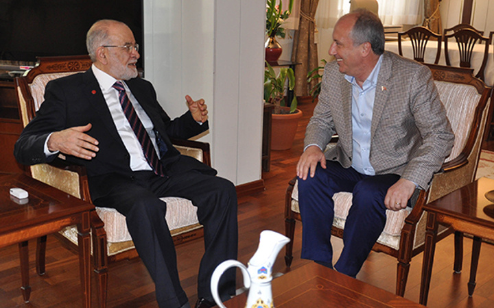 Muharrem İnce'den, Karamollaoğlu'na ziyaret!