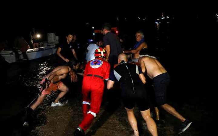 Yunanistan'da felaket! Onlarca ölü yüzden fazla yaralı OHAL ilan edildi