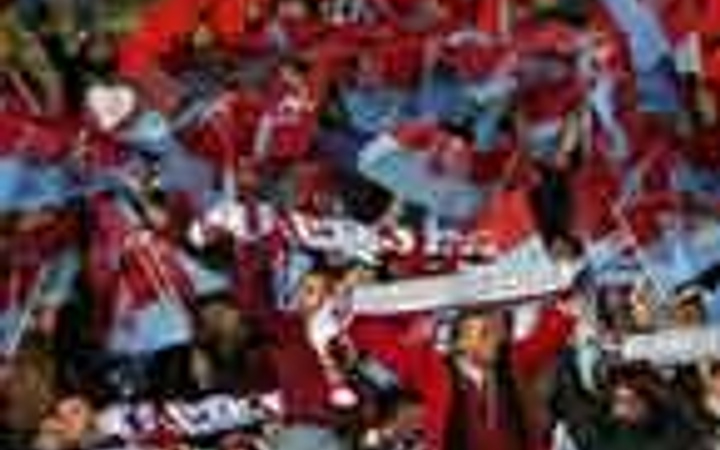 Trabzon-CSKA maçından ilk kareler