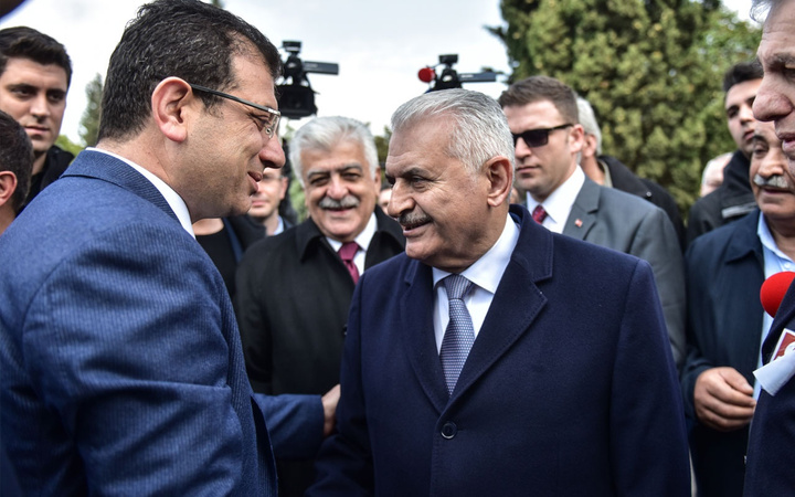 Seçim sonrası bir ilk! Binali Yıldırım ile Ekrem İmamoğlu karşılaştı