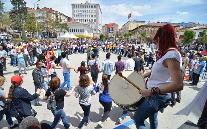 1 Mayıs İşçi Bayramı’ndan çok renkli kareler….
