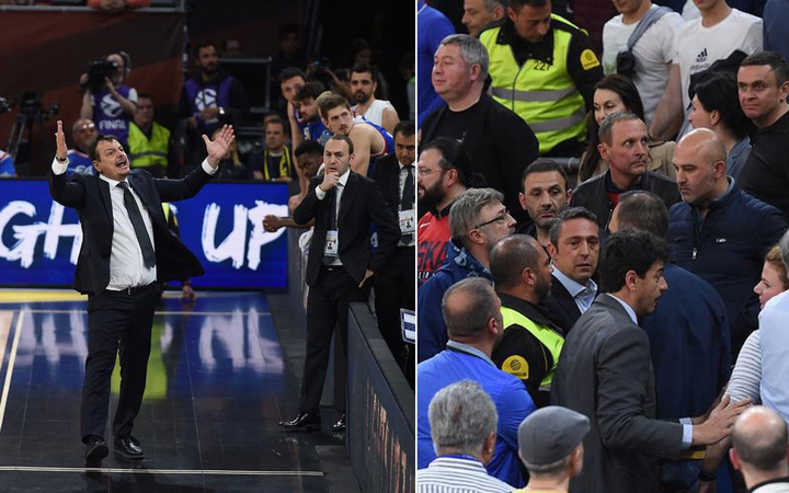 Ali Koç araya girdi Ergin Ataman'la Fenerbahçeliler kapıştı