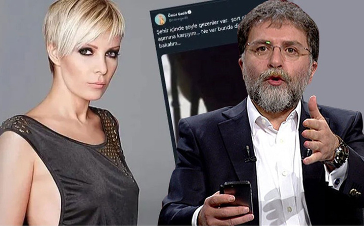 Ömür Gedik şort paylaşımlarına Ahmet Hakan sayesinde son verdi özür diledi