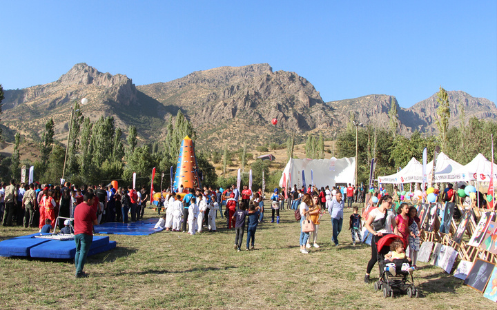 Terörden temizlenen Kato Dağı'nda festival rüzgarı esti